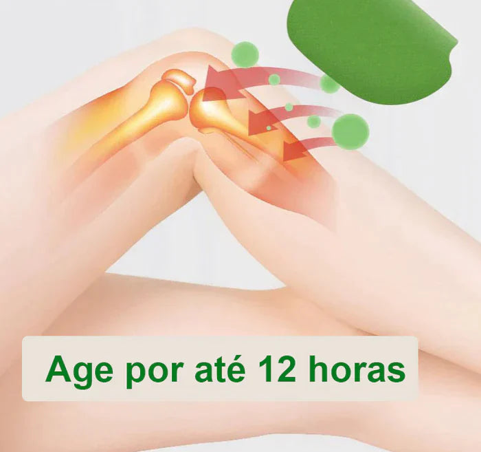 ADESIVOS TERAPÊUTICOS PARA O ALÍVIO DO JOELHO E DAS ARTICULAÇÕES - TERMAKNEE™