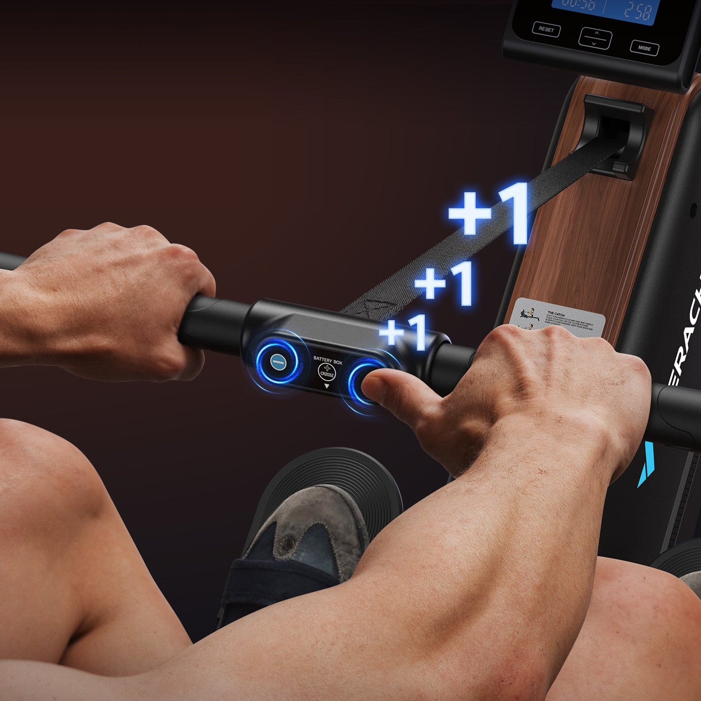 Máquina de remo eletromagnética MERACH R15 Pro