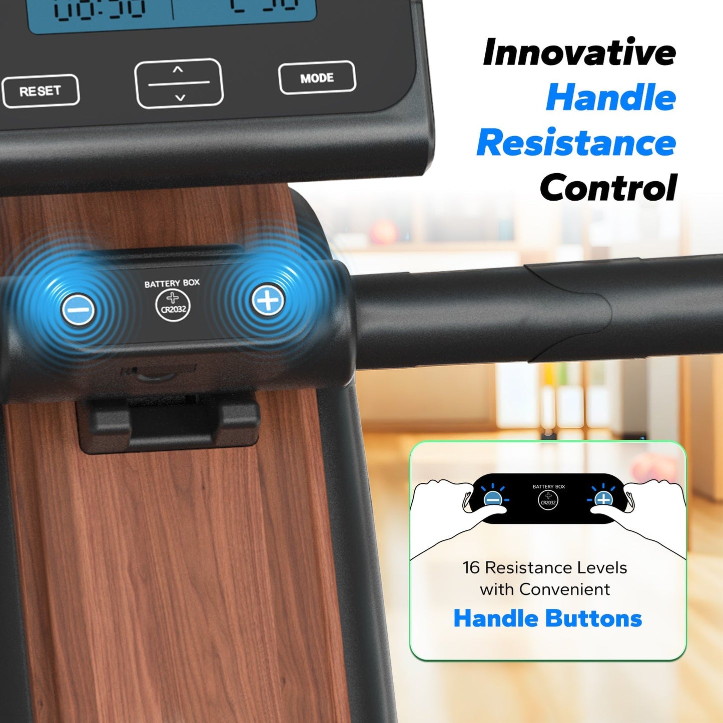 Máquina de remo eletromagnética MERACH R15 Pro